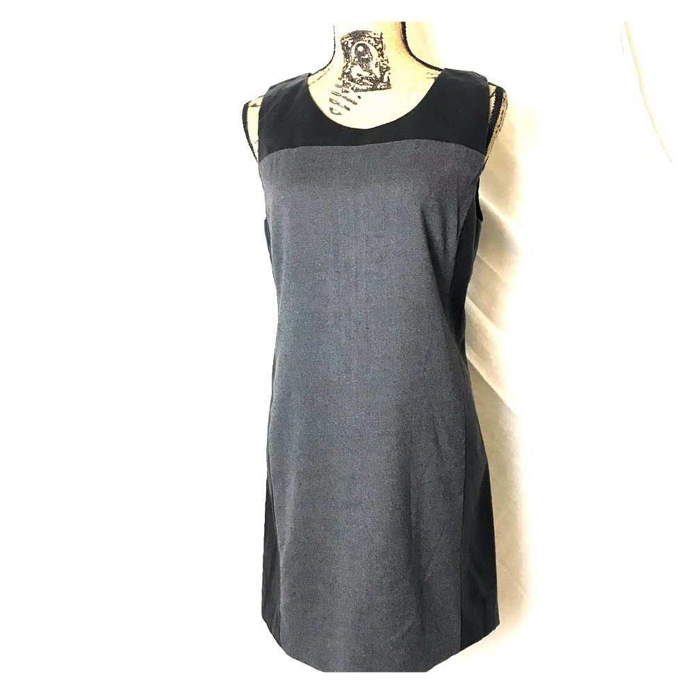 Olive and oak black shift dress